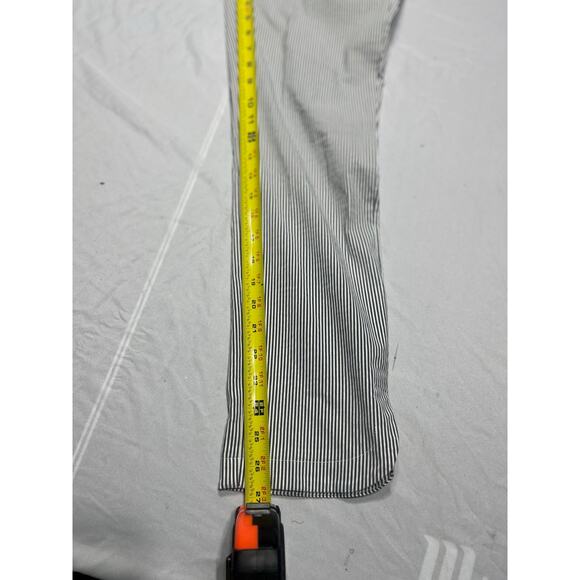 ELLE Women’s Polished Stretch Skinny Ankle Pants Small NWT Pinstripe - Picture 3 of 9